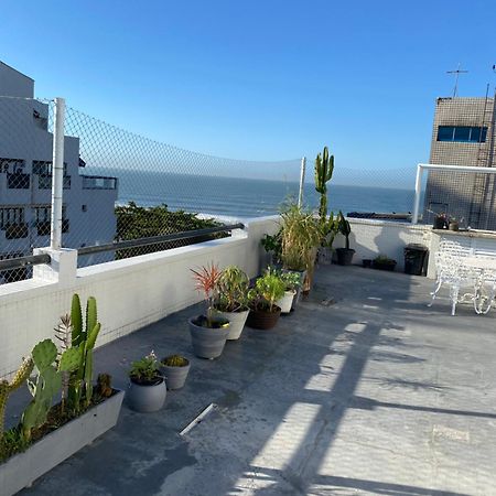 Cobertura Com Area Externa Com Vista Para O Mar Na Melhor Praia Do Guaruja Tombo Luaran gambar